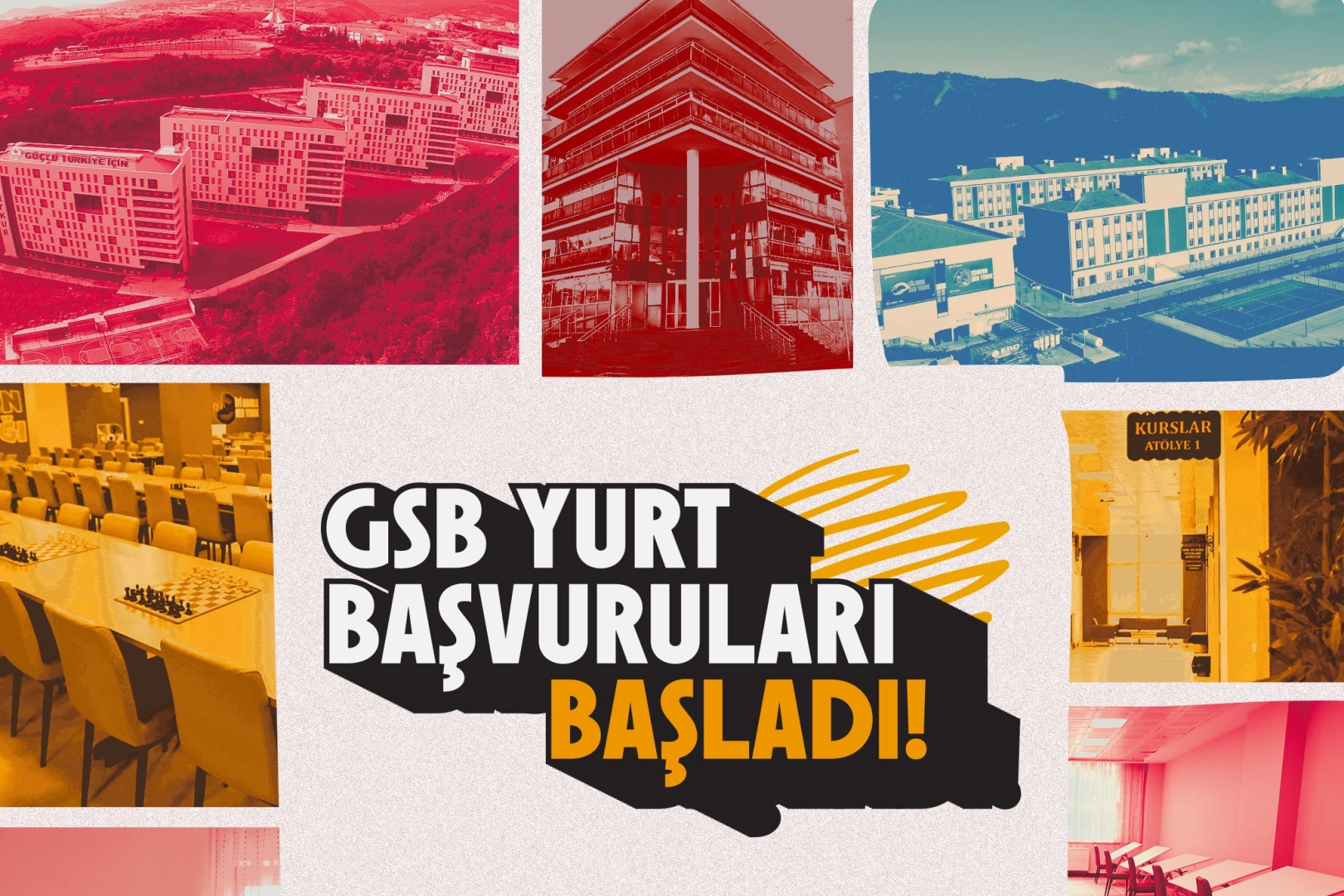 GSB yurt başvuruları başladı... Son tarih 6 Eyl&uuml;l