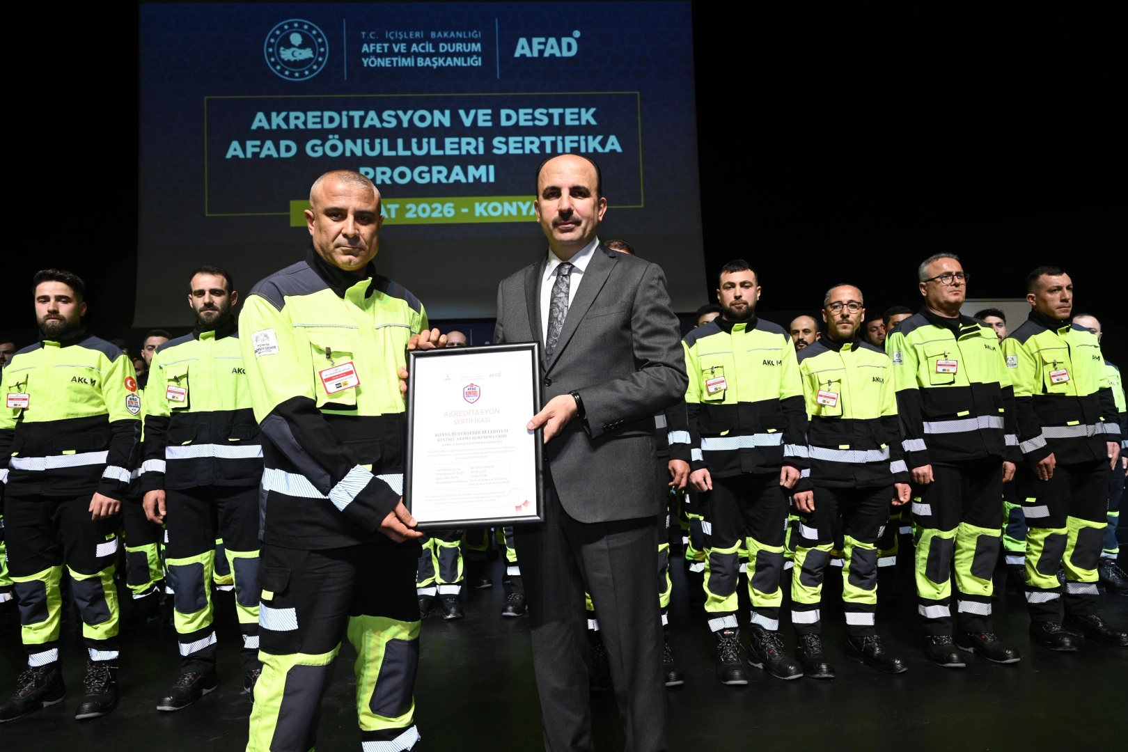 Konya'dan afetlere karşı g&uuml;&ccedil;l&uuml; model