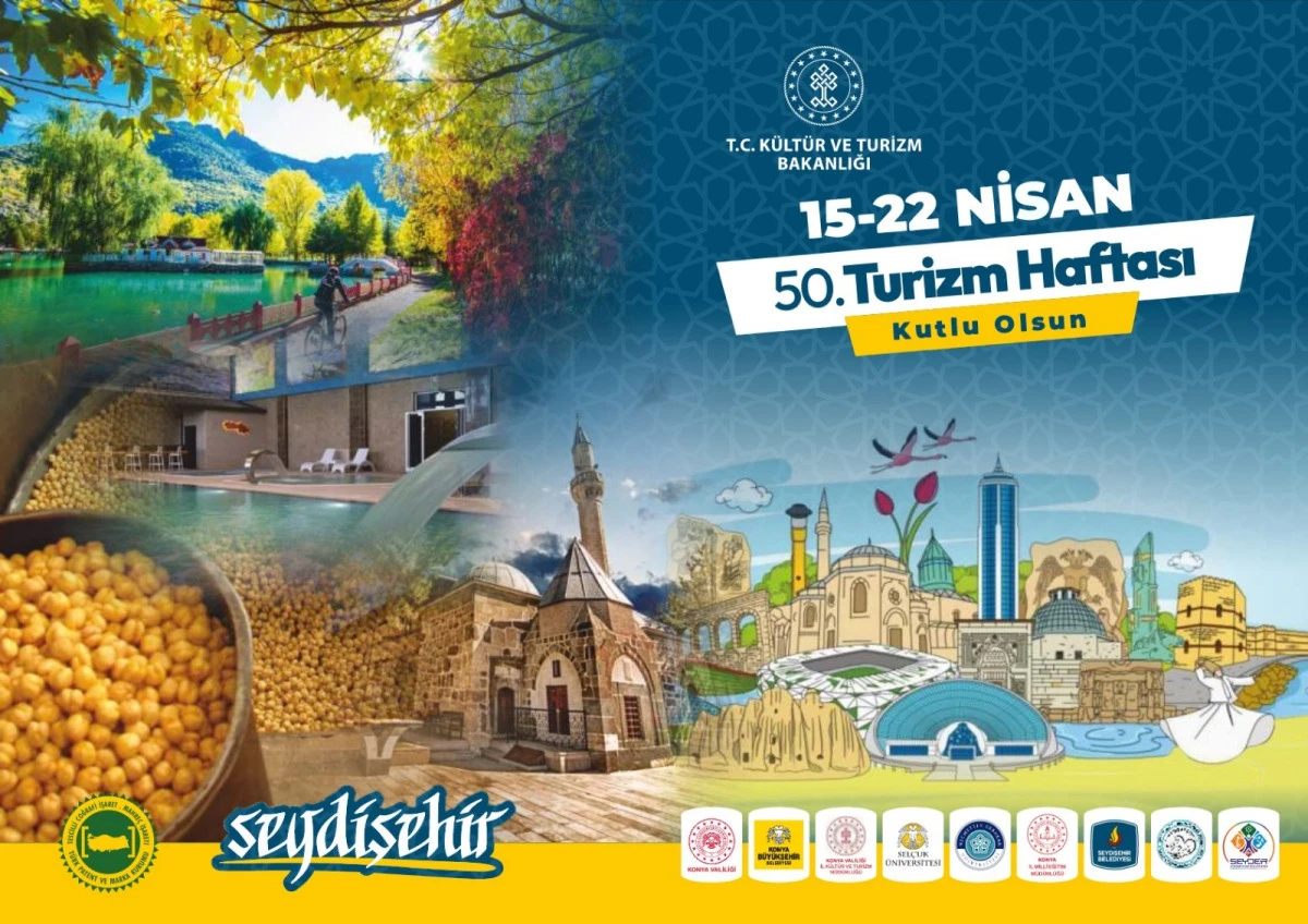 50. Turizm Haftası Coşkusu Başlıyor
