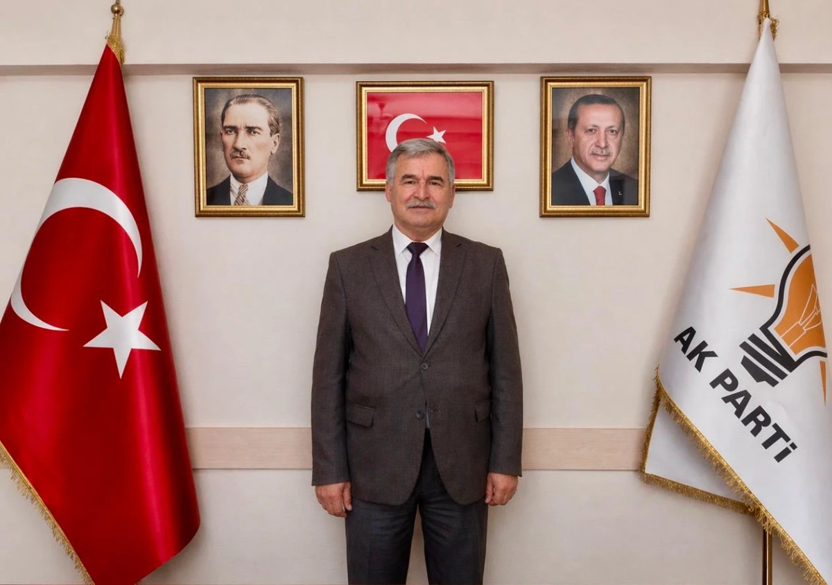 AK PARTİ İL&Ccedil;E BAŞKANI RAMAZAN ARIN&rsquo;IN 19 MAYIS BAYRAMI MESAJI