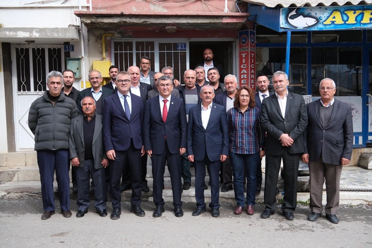 Ak Parti Konya Milletvekili Hasan Ekici Seydişehir&rsquo;de idi.