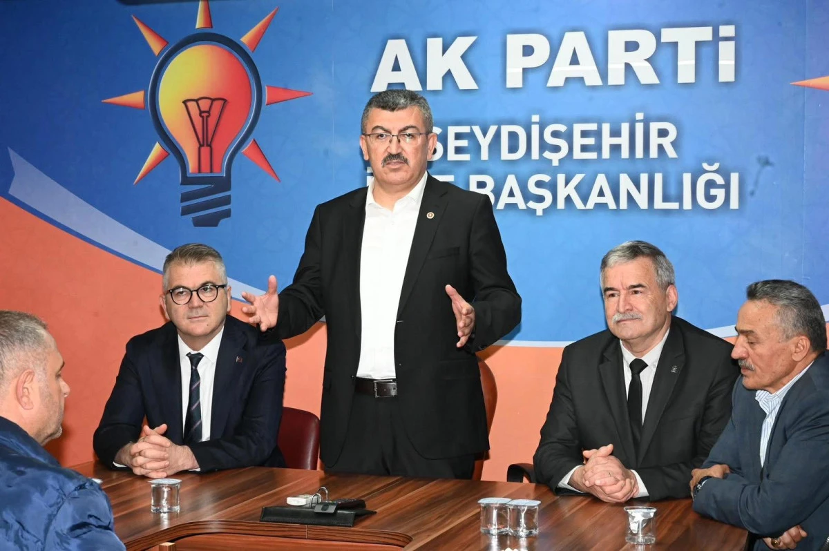 AK PARTİ SEYDİŞEHİR TEŞKİLATINDA BAYRAMLAŞMA 