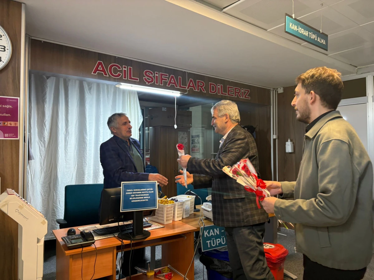 AK PARTİ SEYDİŞEHİR TEŞKİLATI&rsquo;NDAN TIP BAYRAMI ZİYARETİ