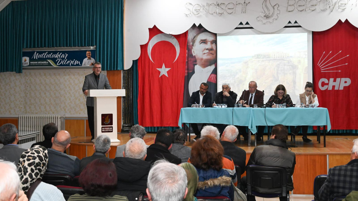 Cumhuriyet Halk Partisi Seydişehir İlçe Teşkilatı Danışma Meclisi toplantısı yapıldı.