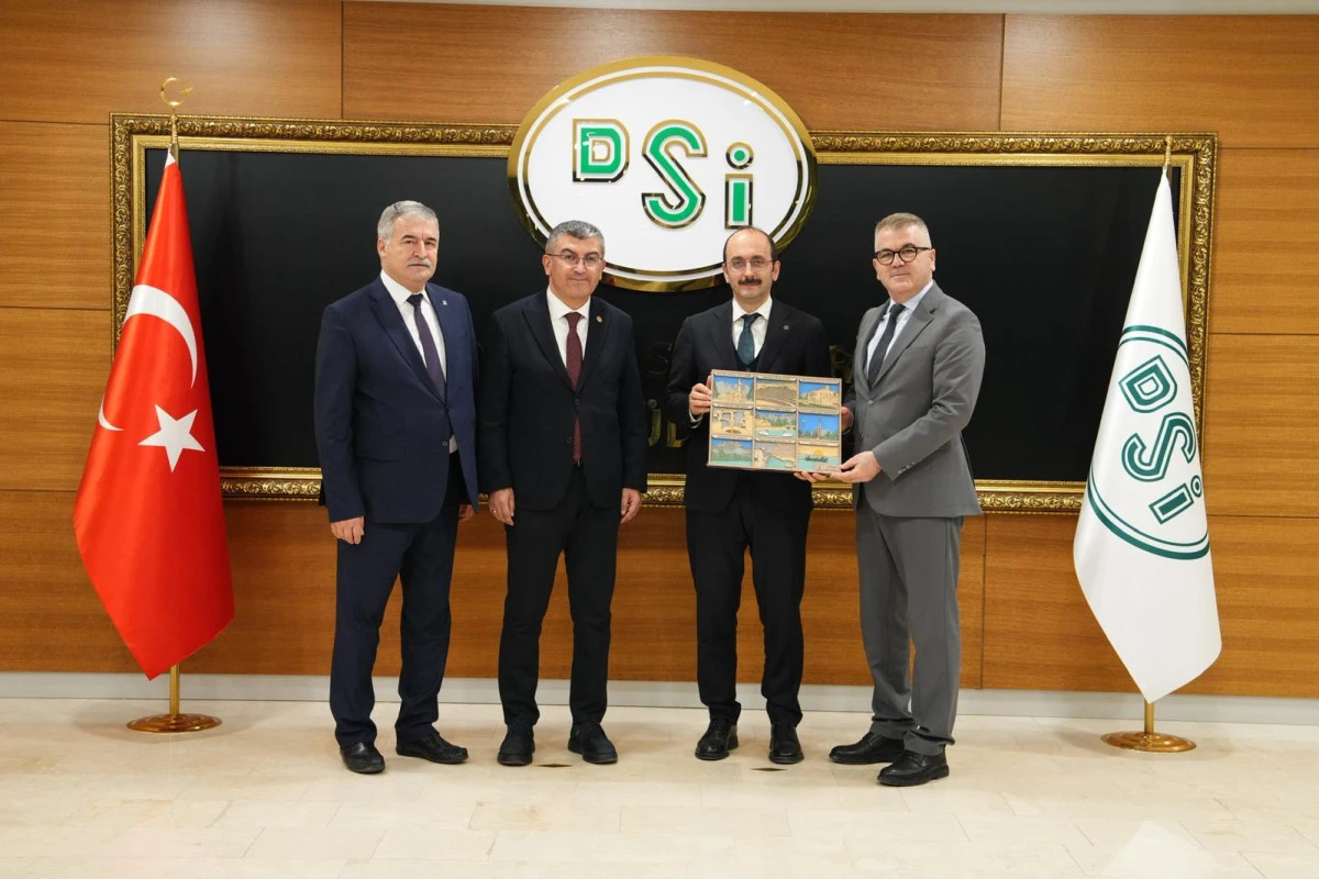 DSİ GENEL M&Uuml;D&Uuml;R&Uuml; BALTA&rsquo;YA SEYDİŞEHİR HEYETİNDEN &Ouml;NEMLİ ZİYARET