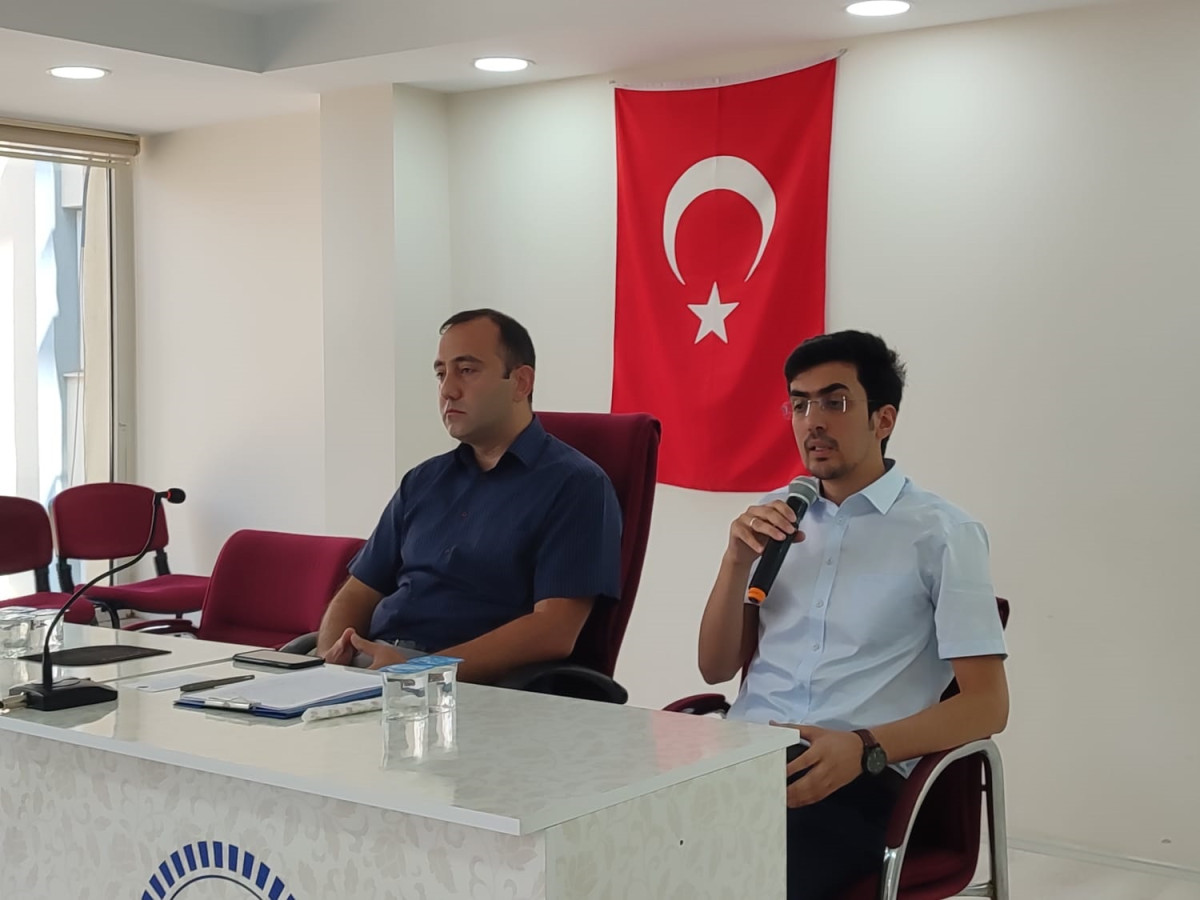 İlçe Kaymakamı Cevdet Bakkal önderliğinde bilgilendirme toplantısı yapıldı.