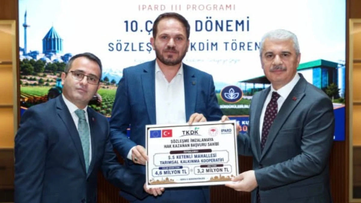 Ketenli Kooperatifi'ne İPART&rsquo;dan 3.2 milyon hibe