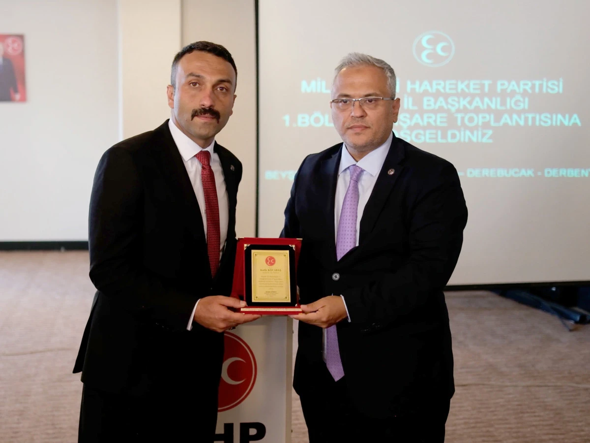MHP KONYA 1. B&Ouml;LGE İSTİŞARE TOPLANTISI BEYŞEHİR&rsquo;DE GER&Ccedil;EKLEŞTİRİLDİ