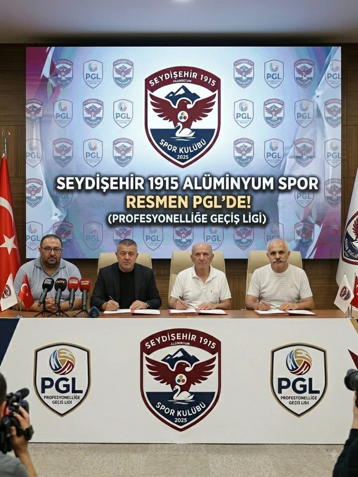 Seydişehir 1915 Al&uuml;minyum Spor Kul&uuml;b&uuml;&rsquo;nden Tarihi Adım: Resmen PGLde