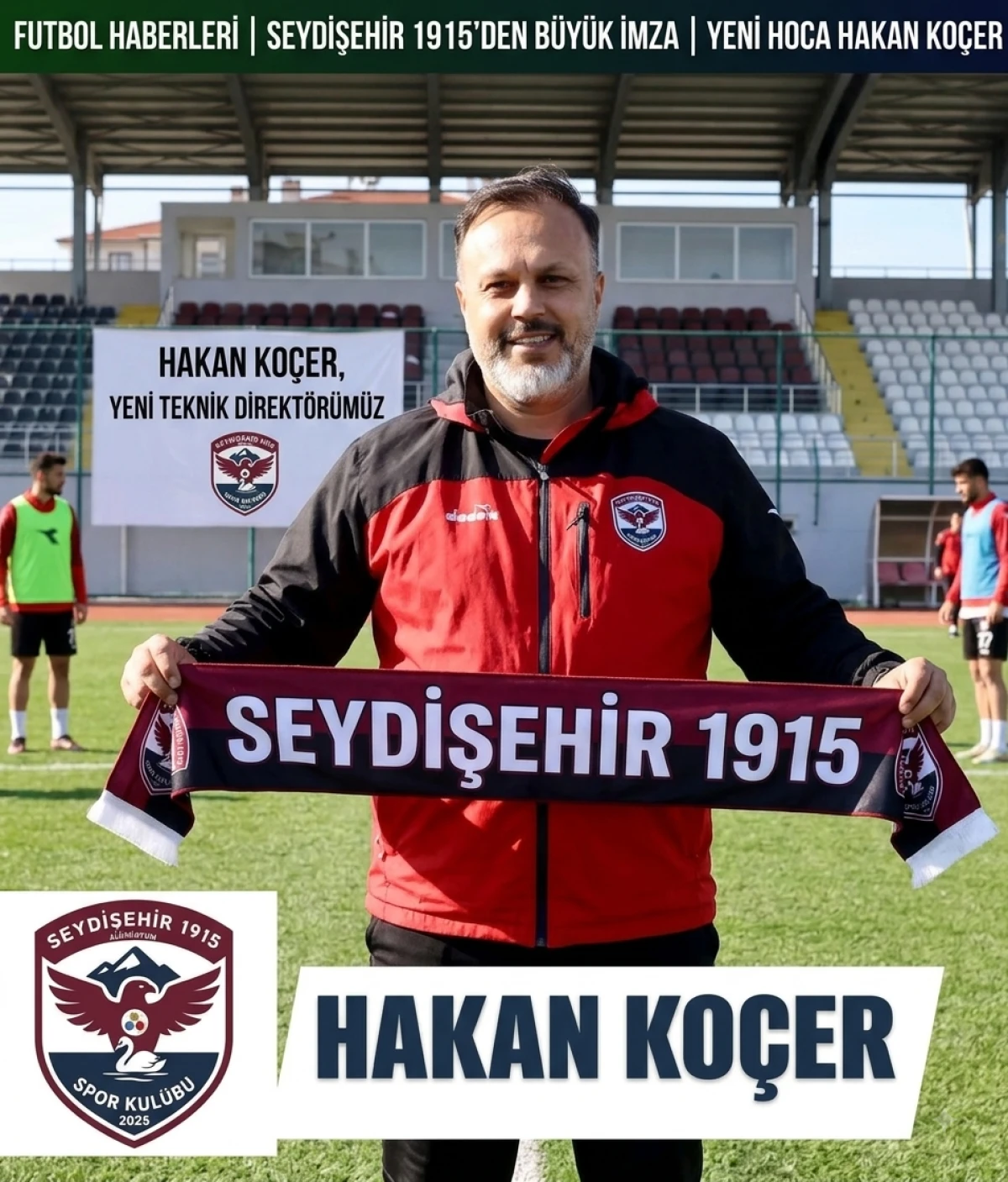 Seydişehir 1915 Al&uuml;minyum Sporda Yeni D&ouml;nem Hakan Ko&ccedil;er İmzayı Attı