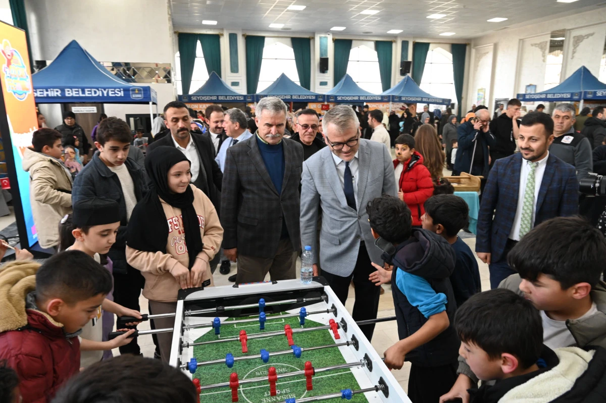 SEYDİŞEHİR BELEDİYESİ 7. GELENEKSEL S&Ouml;MESTR &Ccedil;OCUK FESTİVALİ BAŞLADI