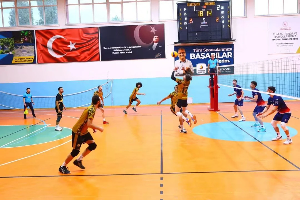 Seydişehir Belediyespor, Halkbankı 3-2 mağlup etti