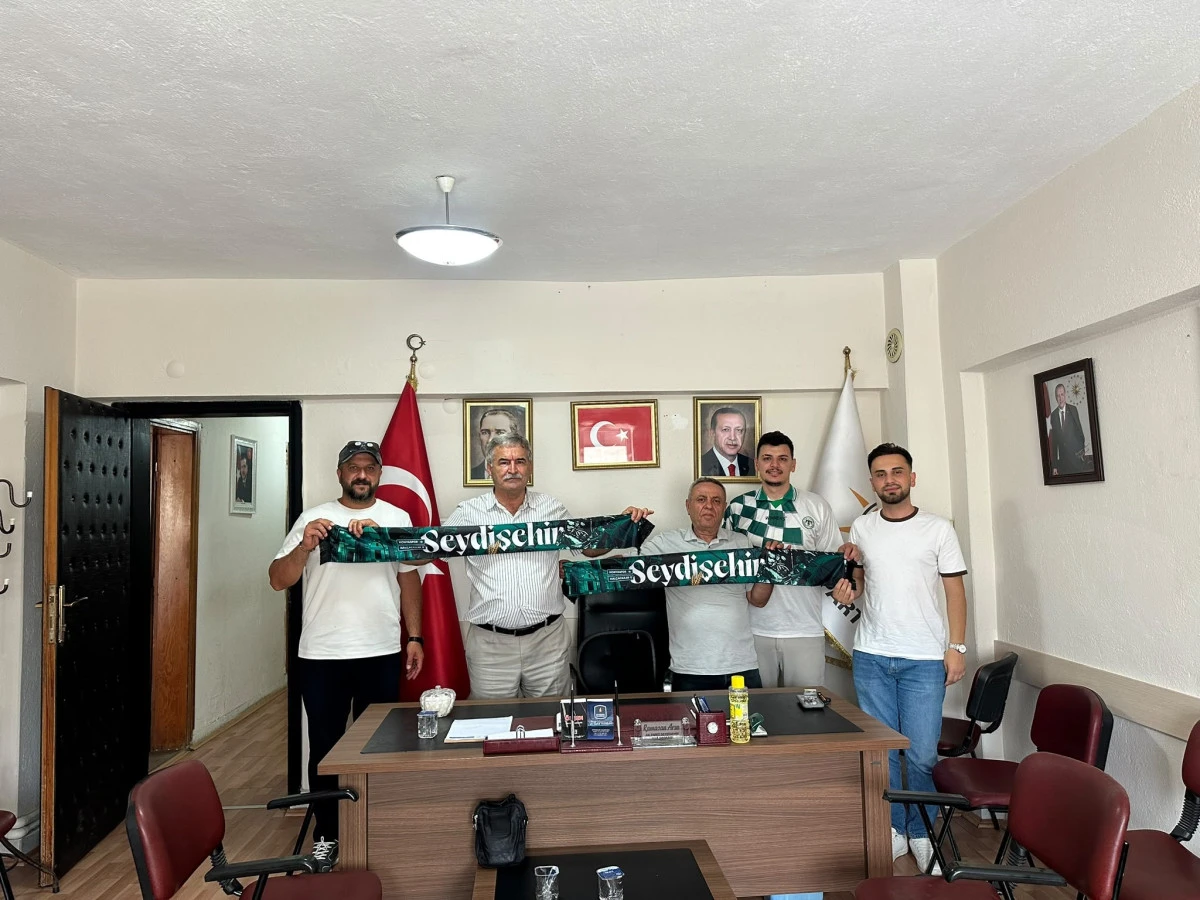 SEYDİŞEHİR NAL&Ccedil;ACILILAR GRUBUNDAN AK PARTİ&rsquo;YE ZİYARET 