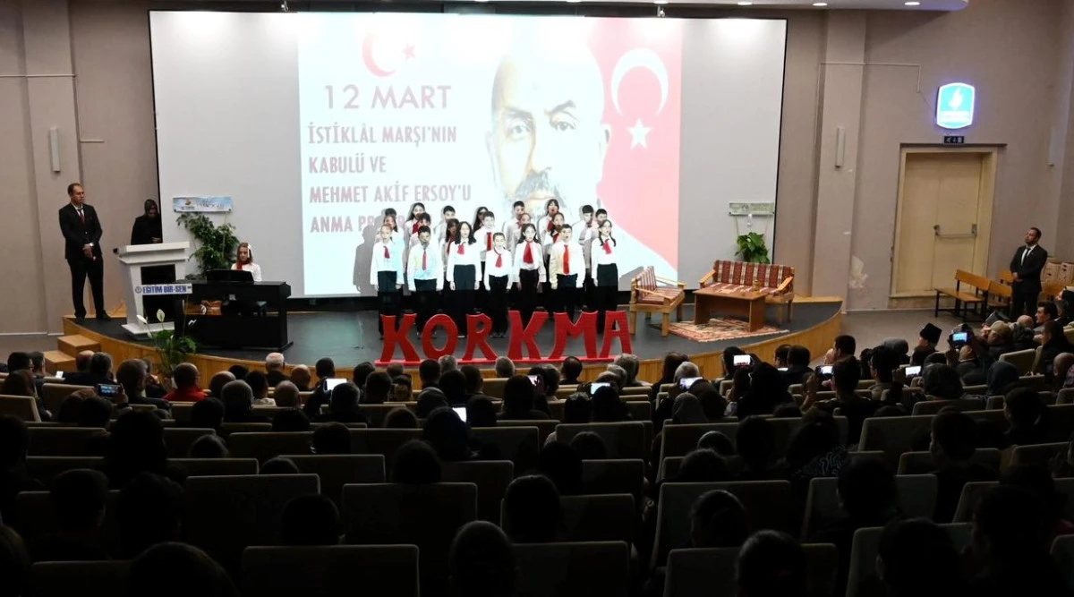Seydişehir&rsquo;de İstiklal Ruhu İhsan Tekin Okullarından G&ouml;rkemli Anma Programı