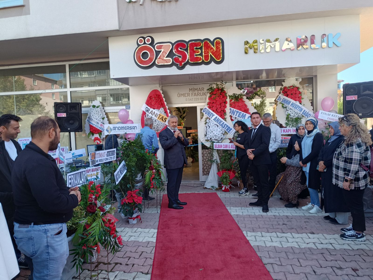 Seydişehir'de Özşen Mimarlık Ofisi Açıldı