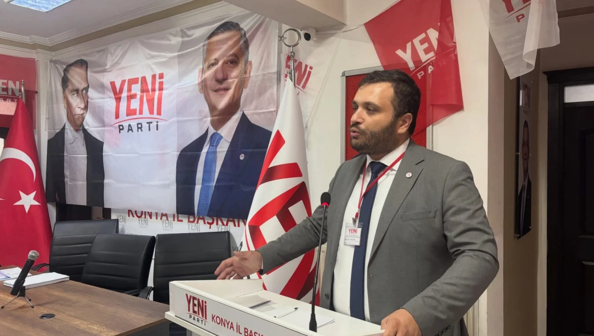 Seydişehirli Avukat Onur &Ouml;ncel, Yeni Parti Karatay İl&ccedil;e Başkanı Se&ccedil;ildi