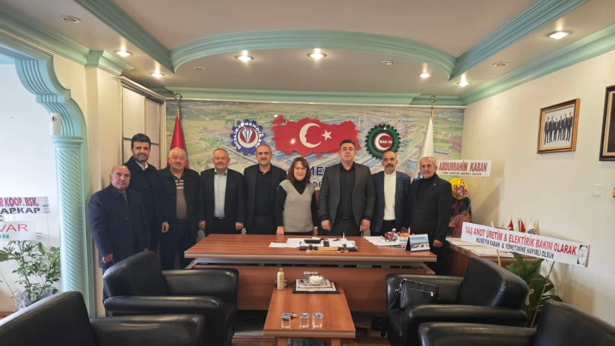 Sivil Toplum &Ouml;rg&uuml;tlerinden &Ouml;z&ccedil;elik İş Sendikası&rsquo;na Hayırlı Olsun Ziyareti